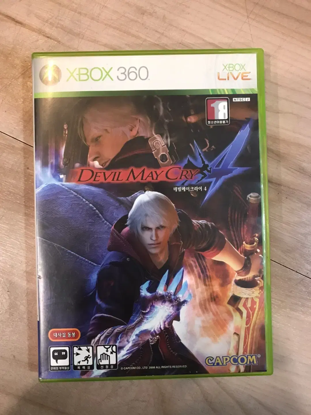 XBOX360 데빌 메이 크라이4 데메크4